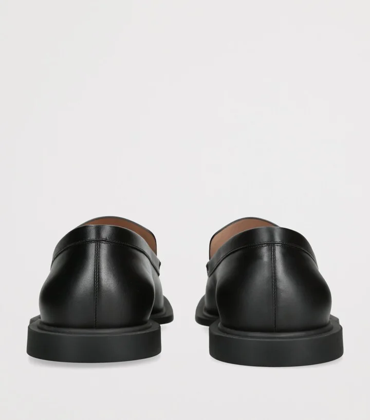 The Row Nic Leather Loafers - Image 2
