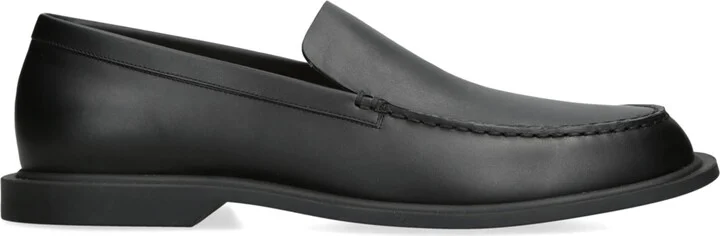 The Row Nic Leather Loafers