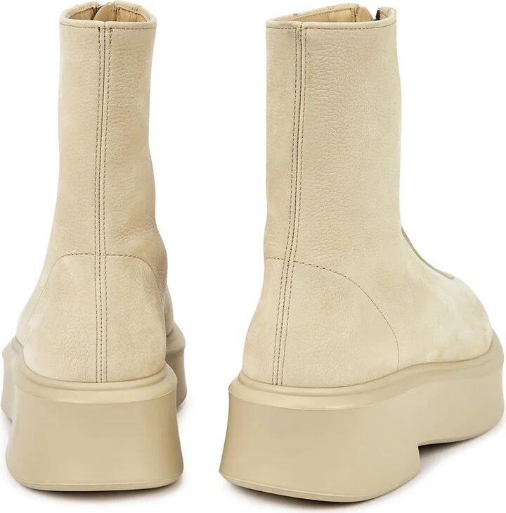 The Row Nubuck Ankle Boots - Image 3