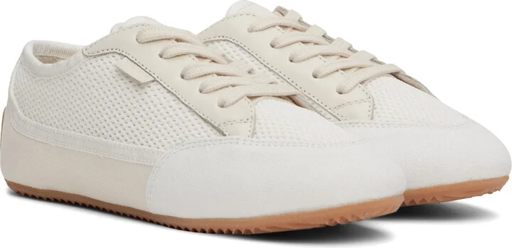 The Row Off-White Bonnie Sneakers - Image 4