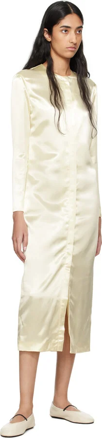 The Row Off-White Elastic Ballerina Flats - Image 5