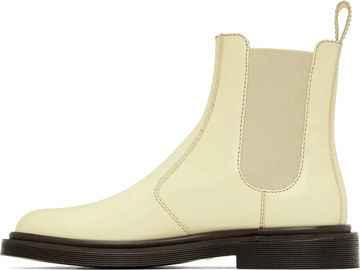 The Row Off-White Elastic Ranger Boots - Image 3