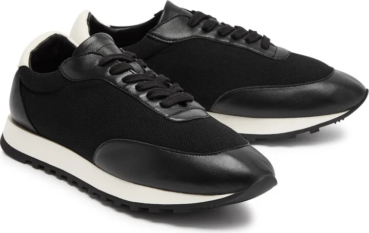 The Row Owen Panelled Mesh-knit Sneakers - Image 7