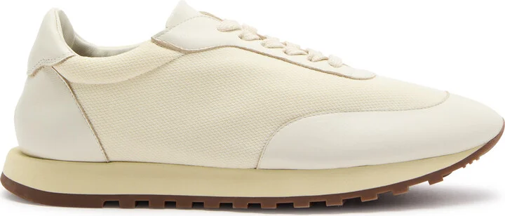 The Row Owen Panelled Mesh-knit Sneakers