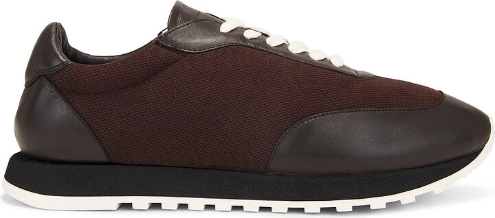 The Row Owen Runner Sneaker in Brown