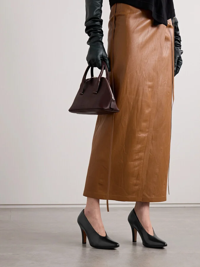 The Row - Prudens Leather Pumps - Black - Image 2