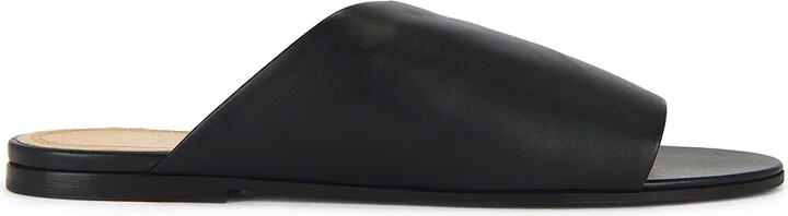 The Row Signum Slipper in Black