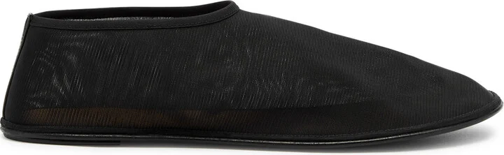 The Row Sock Mesh Ballet Flats