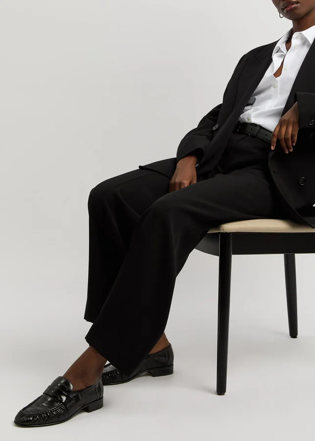 The Row Soft 25 Leather Loafers - Image 5