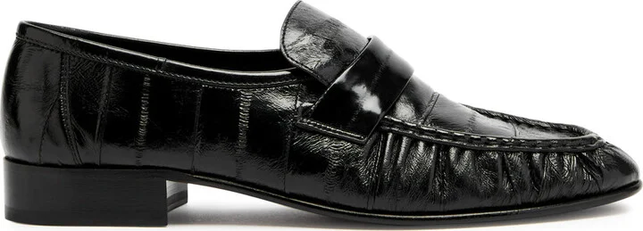 The Row Soft 25 Leather Loafers