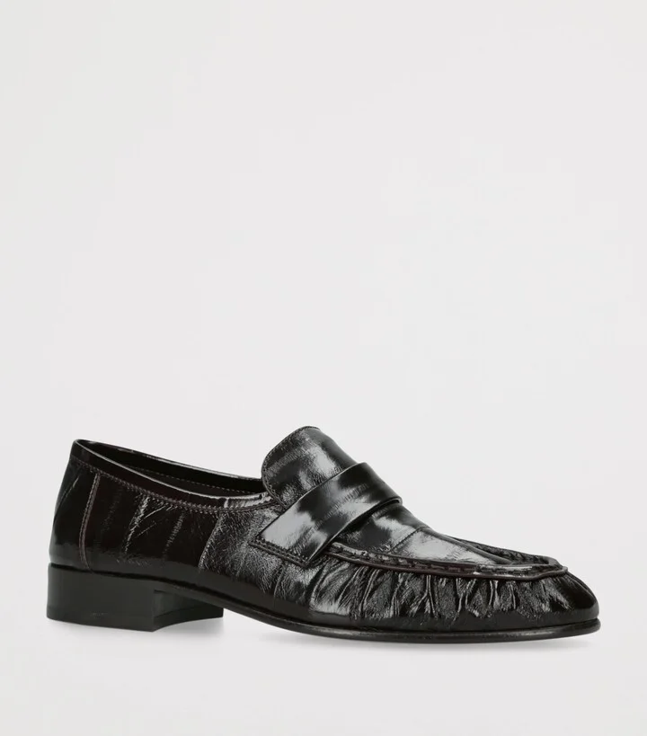 The Row Soft Eel Loafers 25 - Image 3