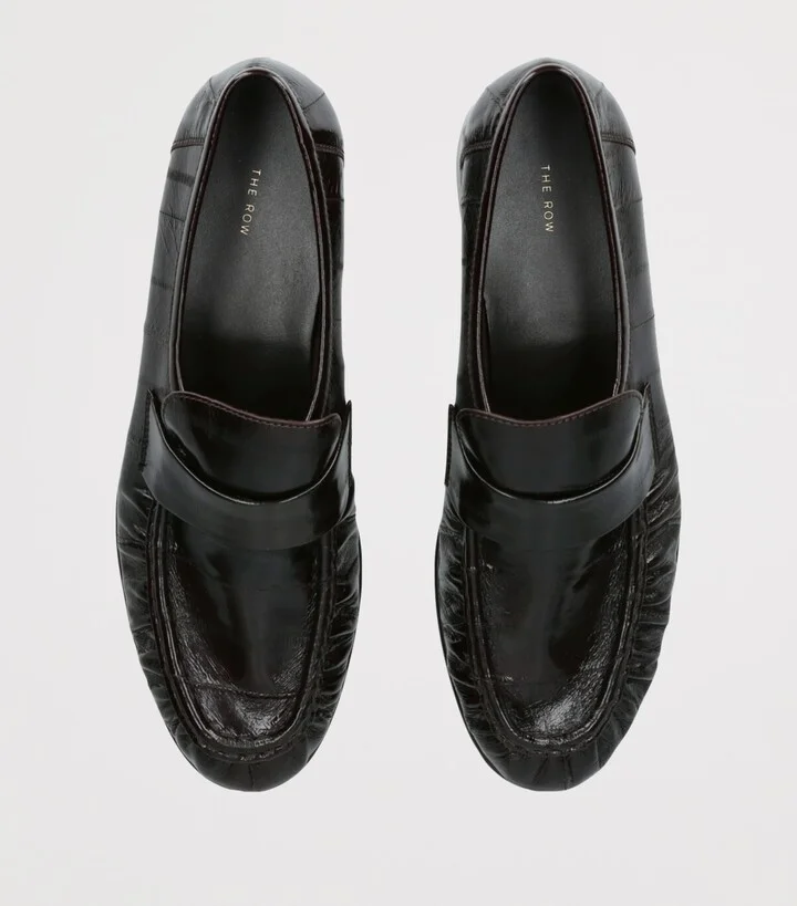 The Row Soft Eel Loafers 25 - Image 4