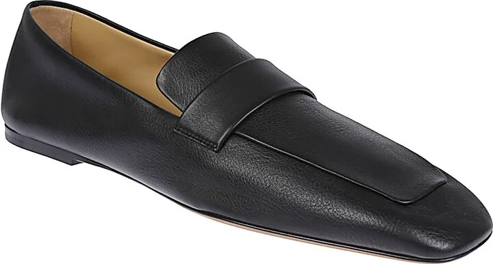 The Row Square Leather Loafers - Image 2