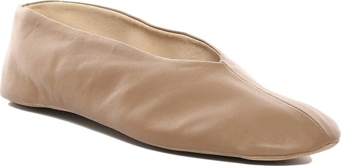 The Row Stella Slipper in Brown - Image 2