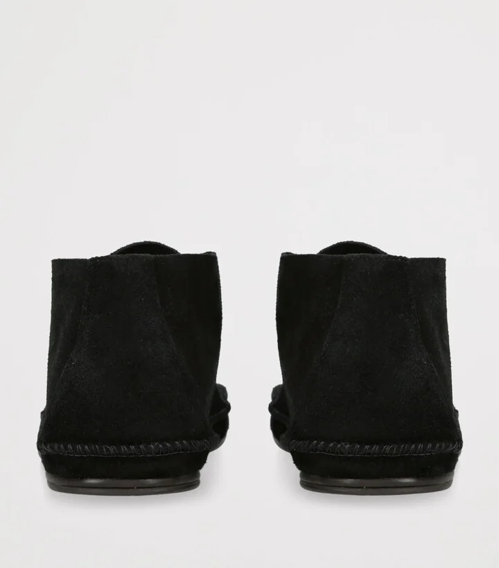The Row Suede Tyler Ankle Boots - Image 2