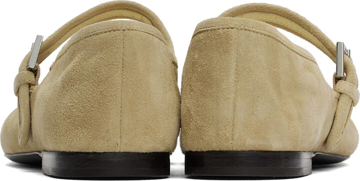 The Row Tan Boheme MJ Ballerina Flats - Image 2