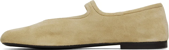 The Row Tan Boheme MJ Ballerina Flats - Image 3