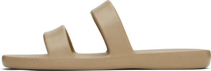 The Row Taupe Foam Sandals - Image 3
