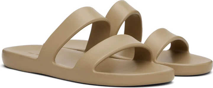 The Row Taupe Foam Sandals - Image 4
