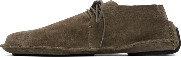 The Row Taupe Lucca Desert Boots - Image 3