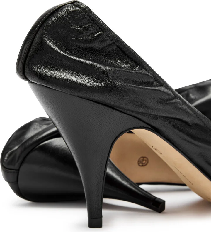 The Row Uxor 75 Leather Pumps - Image 4