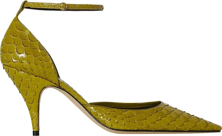 The Row Uxor D'orsay Python Pumps in Green
