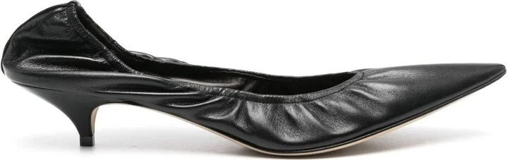 The Row Uxor Leather Pumps
