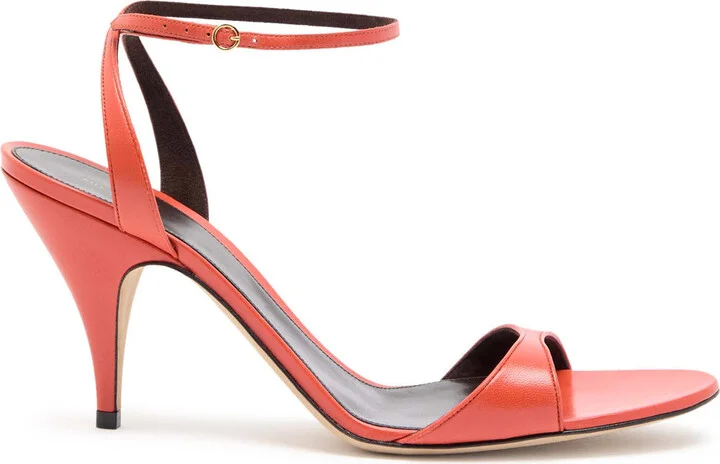The Row Vika Ankle Strap 80 Leather Sandals