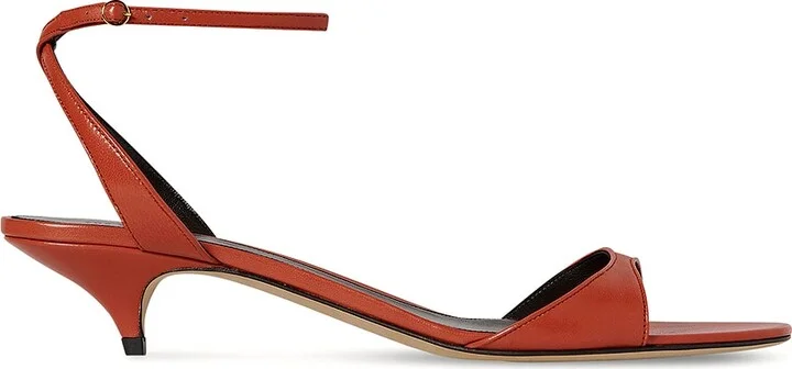 The Row Vika Sandal in Orange