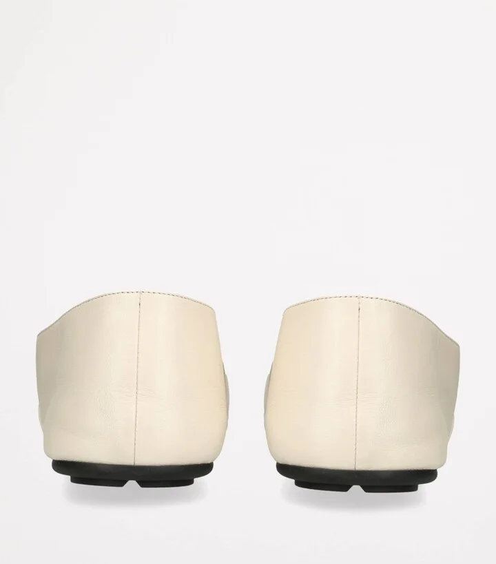 The Row Vincit Leather Slip-On Loafers - Image 2