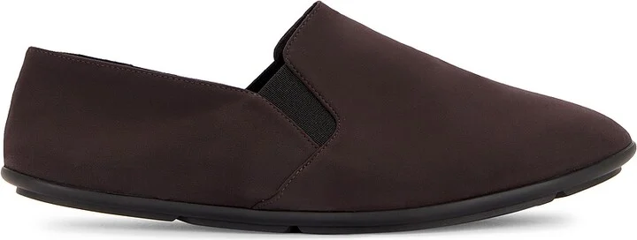 The Row Vincit Slip On Flat in Brown