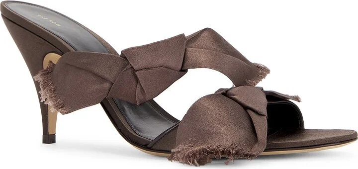 The Row Voluptas High Heel Sandal in Brown - Image 2