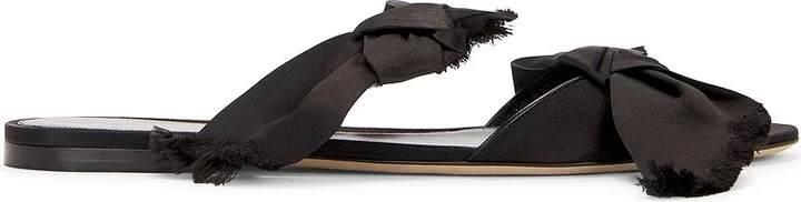The Row Voluptas Sandal in Black
