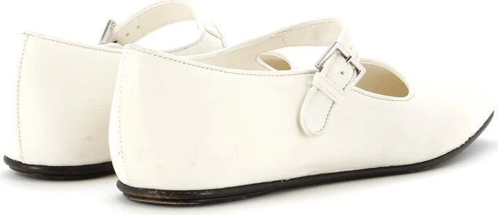The Row Women's Ava Mary Jane Flats Leather - Image 3