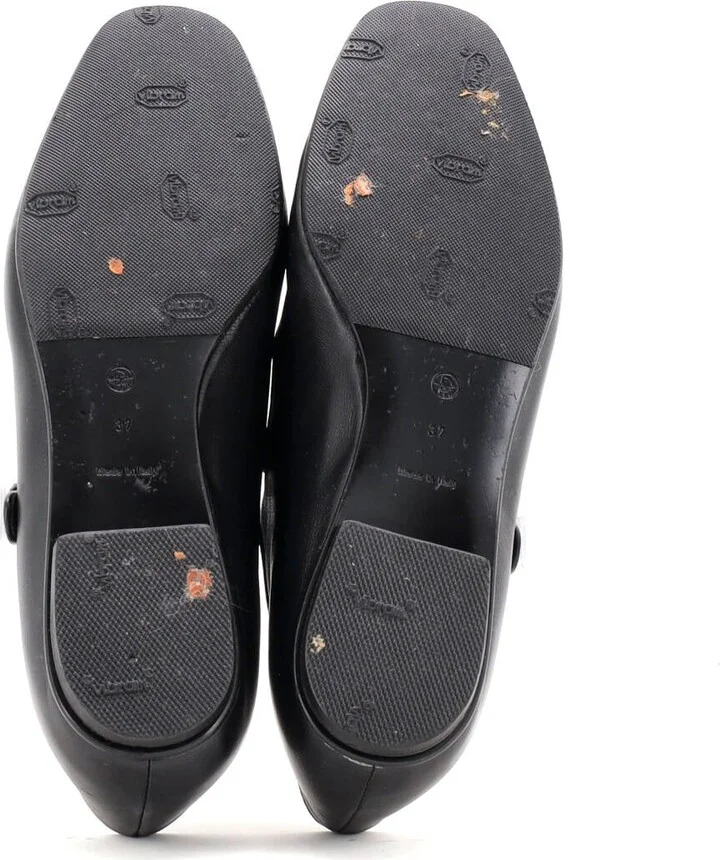 The Row Women's Ava Mary Jane Flats Leather - Image 4