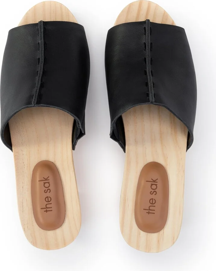 The Sak Ella Clog Sandal in Leather