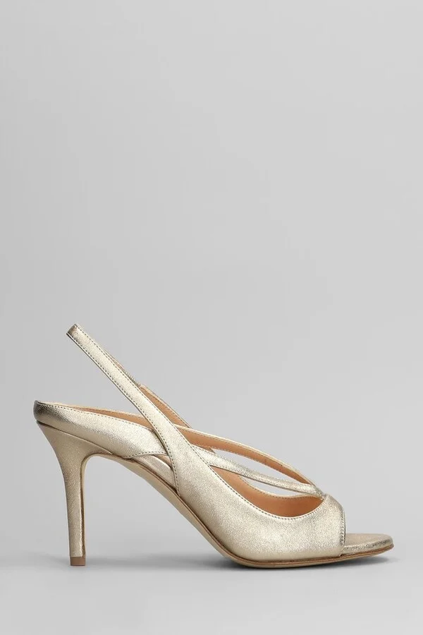 The Seller Cut Out Detailed Slingback Sandals