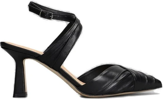 The Seller Pointed Toe Open-Back Pumps