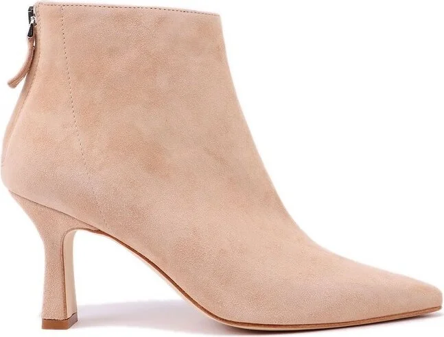 The Seller Pointed-Toe Zipped Boots
