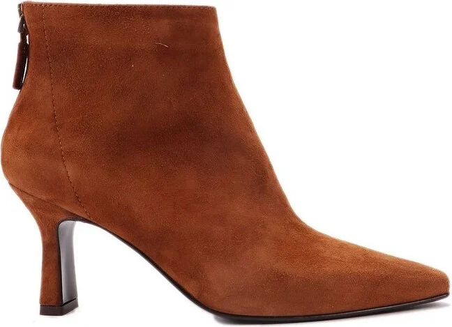 The Seller Pointed-Toe Zipped Boots