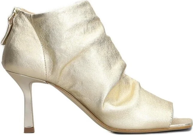 The Seller Square-Toe High-Heeled Sandals