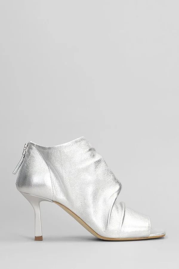 The Seller Square-Toe High-Heeled Sandals