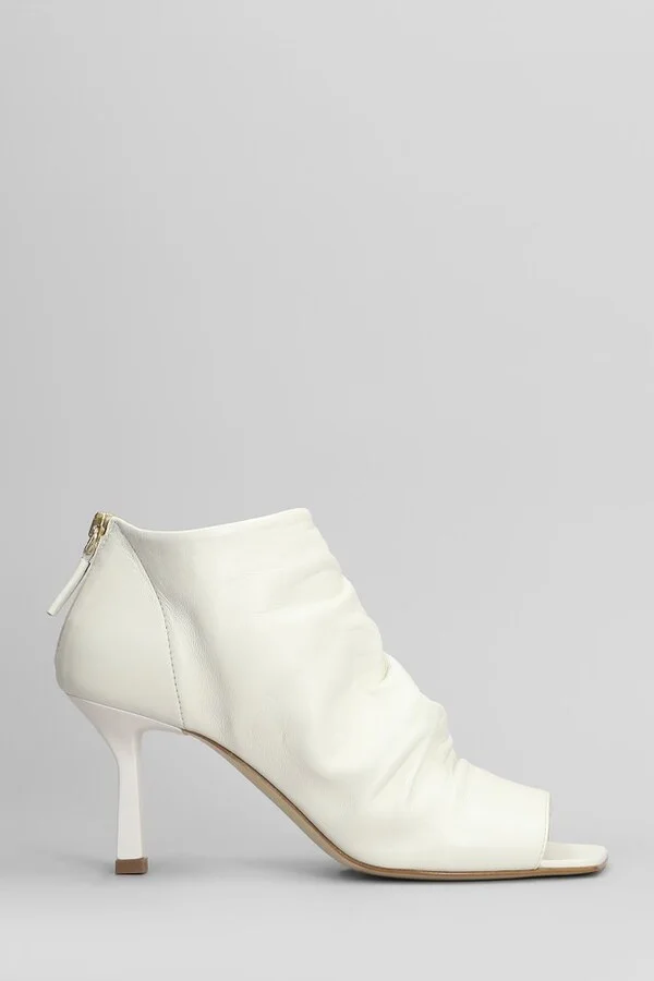 The Seller Square-Toe High-Heeled Sandals