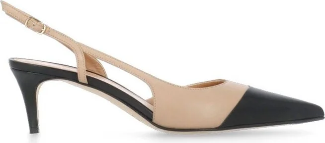 The Seller Two-Toned Slingback Pumps