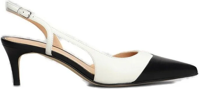 The Seller Two-Toned Slingback Pumps