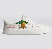 The Simpsons OCA Low White Canvas Lisa Tree Sneaker Women - Image 10