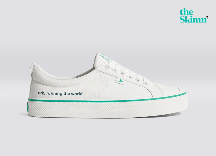 The Skimm OCA Low Off-White Canvas Sneaker Men - Image 3