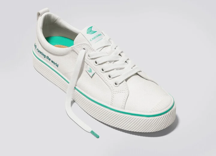 The Skimm OCA Low Off-White Canvas Sneaker Men - Image 4