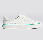 The Skimm OCA Low Off-White Canvas Sneaker Men - Image 9