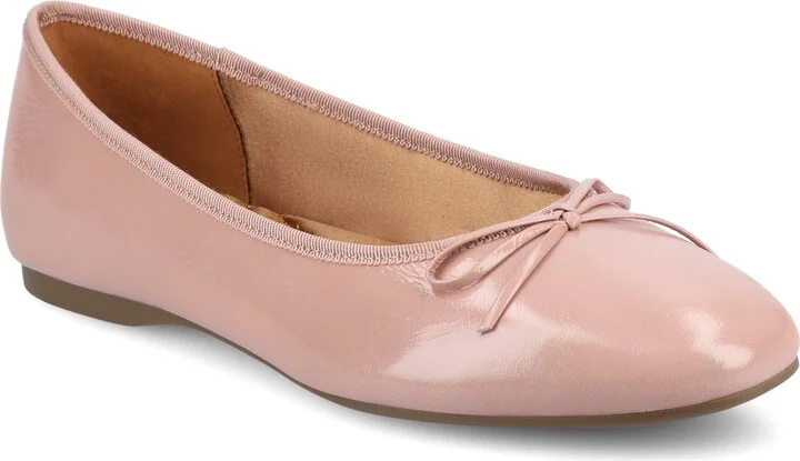 The Songbird Flat Patent Leather